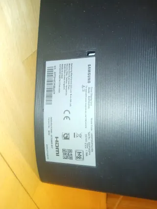 Pantalla Samsung Negra