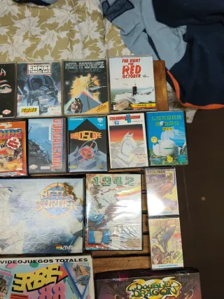 Lote Videojuegos Commodore 64