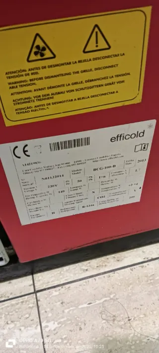 Nevera Botellero Estrella Damm 2 Puertas