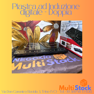 Piastra Induzione Doppia Digitale