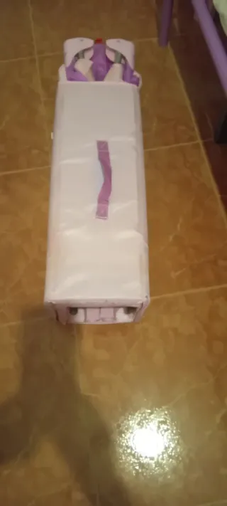 Cuna de viaje parque plegable rosa