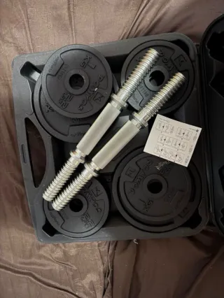 Maletín de pesas Decathlon 20kg