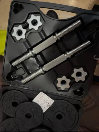 Maletín de pesas Decathlon 20kg