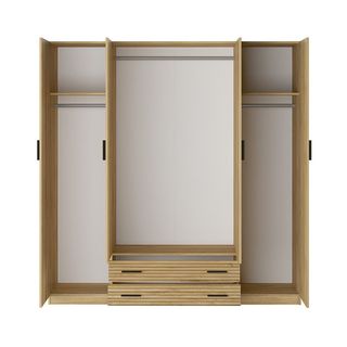 Armario de madera 4 puertas