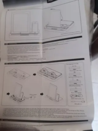 Cargador y Altavoz iPad/iPhone/Samsung