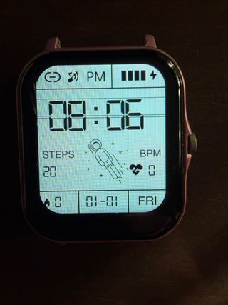 Smartwatch GT20 Rosa Dorado