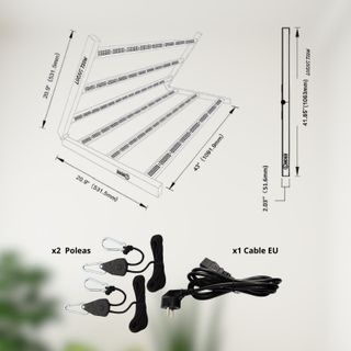 Luces LED Lucius 720w 2.9
