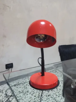 Lampada scrivania Nuova Veneta Lumi vintage rossa