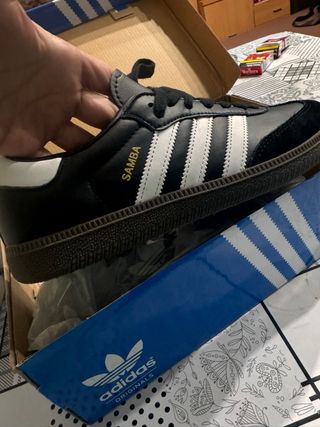 Adidas Samba Deportivas Negras y Blancas
