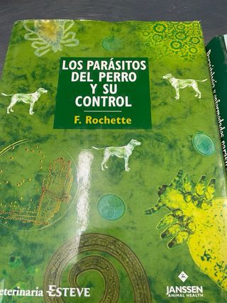 varios libros de parasitología animal