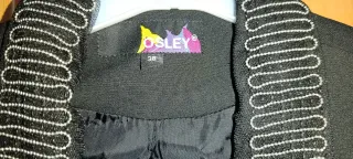 Americana Osley Talla M/38 Negra