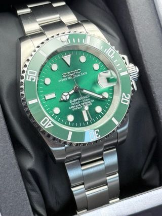 Seiko Mod Submariner Hulk