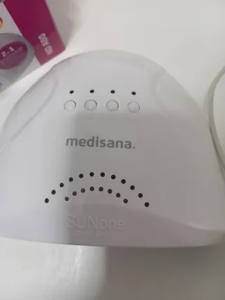 Lámpara LED-UV Medisana para uñas