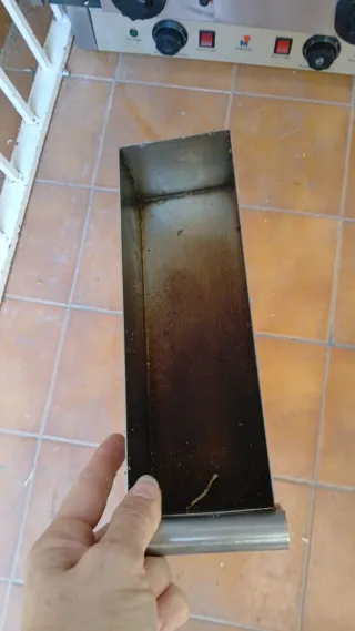 Plancha industrial a gas