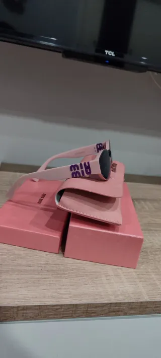 Gafas Miu Miu Rosas Sin Estrenar