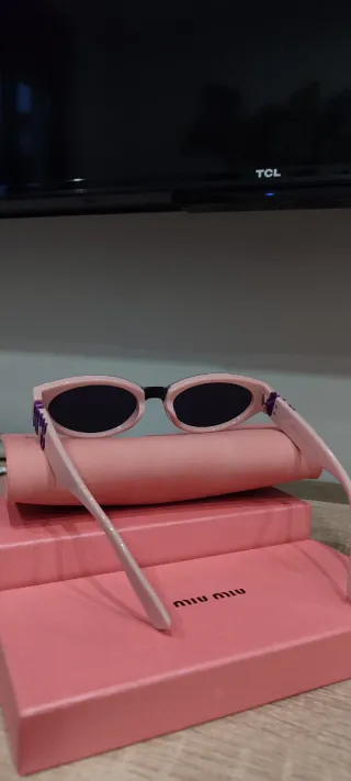 Gafas Miu Miu Rosas Sin Estrenar