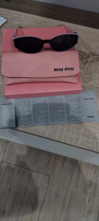 Gafas Miu Miu Rosas Sin Estrenar