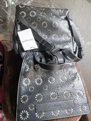 Bolso Mochila Desigual Negro