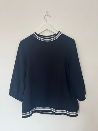 Jersey Zara azul marino rayas