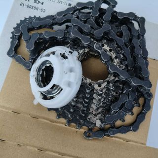 Cassette Shimano CS-HG500-10 11-32T y Cadena