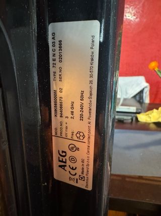 Horno Microondas AEG KMX565000M