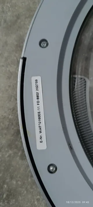 Puerta Lavadora Bosch WAS20160EE/11 FD 8802