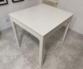 Mesa Comedor Blanca Extensible