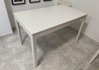 Mesa Comedor Blanca Extensible