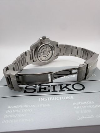 Seiko Mod Submariner Azul