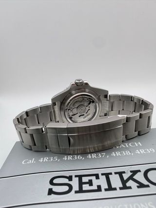 Seiko Mod Submariner Azul