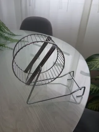 Ruleta para hámster de metal