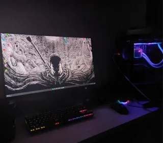 Setup Gaming Completo PC Monitor Teclado