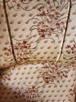 Sillón orejero vintage