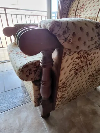 Sillón orejero vintage