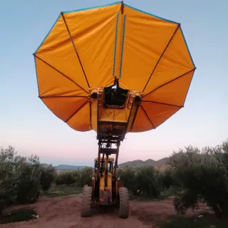 Pala John deere Vibrador Paraguas