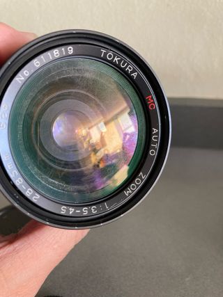 Olympus OM1 Cámara Analógica + Lente Yashica