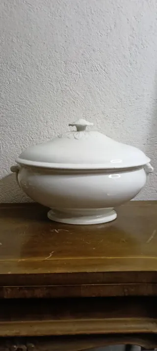 Zuppiera Richard Ginori antica bianca