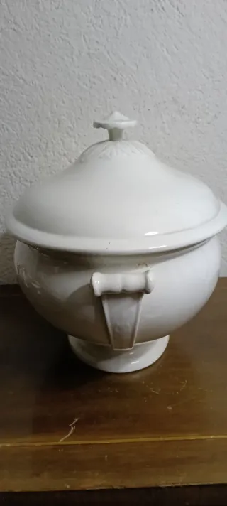 Zuppiera Richard Ginori antica bianca