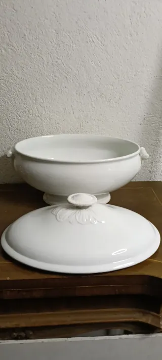 Zuppiera Richard Ginori antica bianca