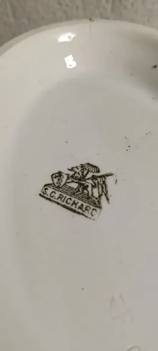 Zuppiera Richard Ginori antica bianca