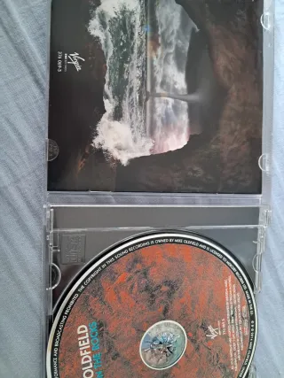 CD Mike Oldfield Man on the Rocks