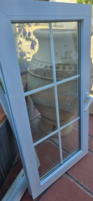 Ventanas aluminio blancas