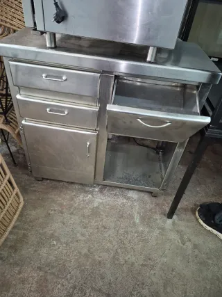 Mueble Cafetero Acero Inoxidable