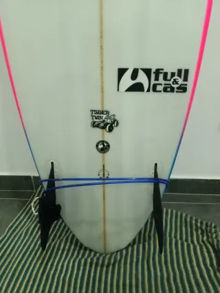 Tabla Surf Full & Cas Timber Twin+ funda+invento