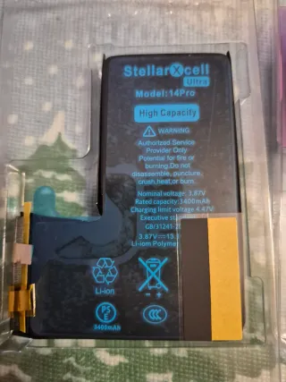 Batería Stellar XCell iPhone 14 Pro Nueva