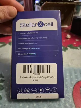 Batería Stellar XCell iPhone 14 Pro Nueva