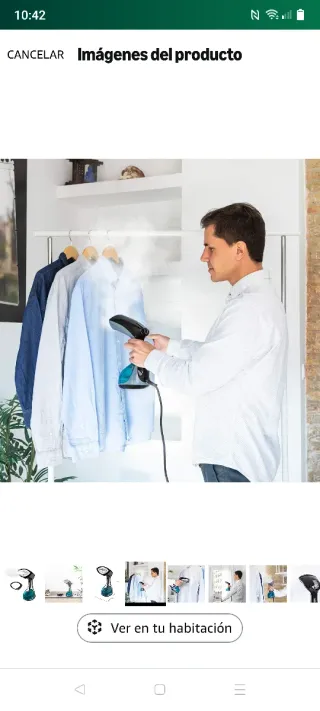 Cecotec Plancha Ropa Vapor Vertical Fast&Furious