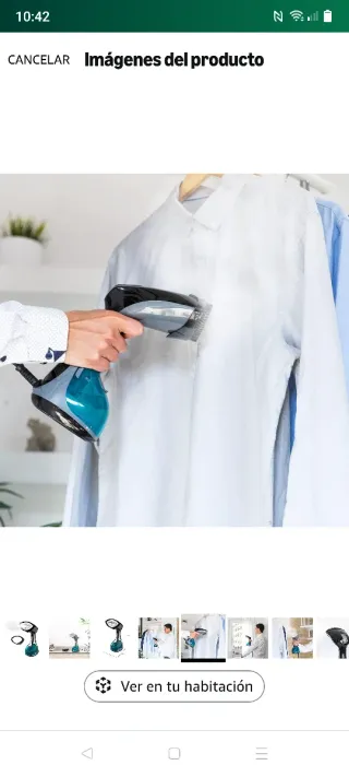 Cecotec Plancha Ropa Vapor Vertical Fast&Furious