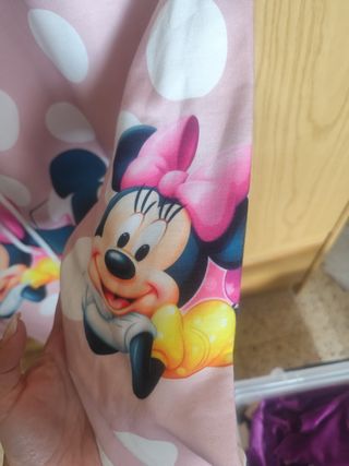 Sudadera/Vestido Minnie y Mickey Talla Única