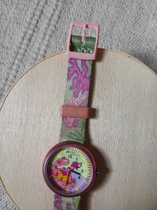 Reloj Flik Flak infantil años 90